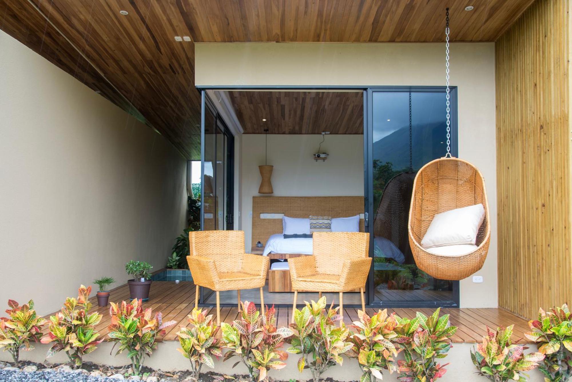 Scenic Volcano Villas With Hot Tub La Fortuna Eksteriør billede
